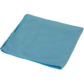Nexstep Commercial Products 96064 O-Cedar Commercial MaxiPlus® Microfiber Glass & Mirror Cloths, Blue - 96064 image.