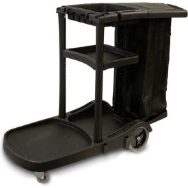 Nexstep Commercial Products 96980 O-Cedar Commercial MaxiRough® Janitor Cart - 96980 image.