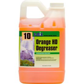 Global Industrial EM010-644 #10 e.mix Orange Degreaser, 64oz. Bottle, 4 Bottles image.