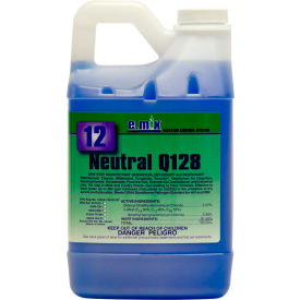 Global Industrial EM012-644 #12 e.mix Neutral Q128 Disinfectant, 64 oz. Bottle, 4 Bottles image.