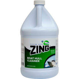 Global Industrial Z904-G4 ZING® - Marine Safe Boat Hull Cleaner, Gallon Bottle 4/Case - Z904-G4 image.