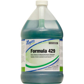 Global Industrial NL429-G4 Bioenzymatic Floor Cleaner, Gallon Bottle, 4 Bottles image.