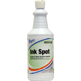 Global Industrial NL529-Q6 Nyco - Ink Spot - Carpet & Hard Surface Spotter, Neutral Scent, Quart Bottle 6/Case - NL529-Q6 image.