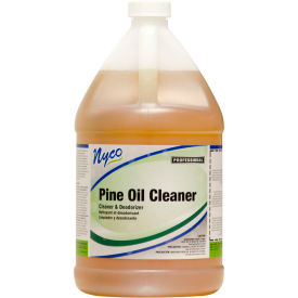 Global Industrial NL872-G4 Nyco Pine Oil Cleaner, Pine Scent, Gallon Bottle 4/Case - NL872-G4 image.