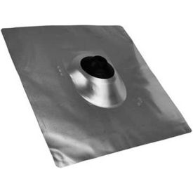 4" Large Base Aluminum No-Calk Roof Flashing 18"L x 18"W Base view 2