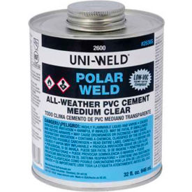 Oatey 2636S 2600 Series Polar-Weld PVC All Weather Cement 32 oz. 