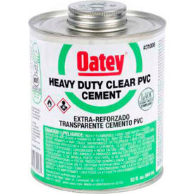 PVC Heavy Duty Clear Cement 8 oz. view 2