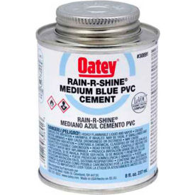 PVC Rain-R-Shine Blue Cement 8 oz. view 2