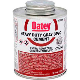 Oatey Scs 31036 Oatey 31036 CPVC Heavy Duty Gray Cement 16 oz. image.
