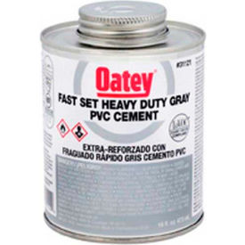 PVC Heavy Duty Gray Fast Set Cement 1 Gallon view 2
