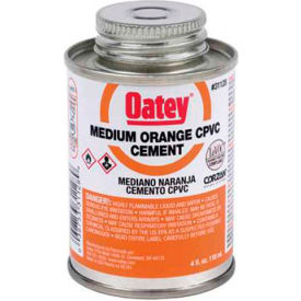 Oatey Scs 31128 Oatey 31128 CPVC Medium Orange Cement 4 oz. image.