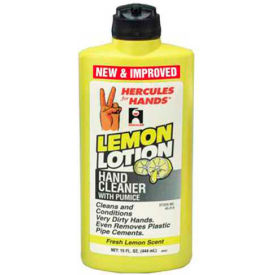 Oatey Scs 45314 Hercules 45314 Hercules For Hands - Lemon Lotion Hand Cleaner - Flip Top Cap 15 oz. image.