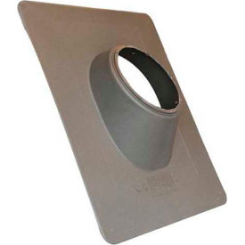 Oatey 48090 3" Thermoplastic Canadian Base No-Calk Roof Flashing 16"L x 14"W Weatherwood 
