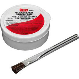 Oatey Scs 53017 Oatey 53017 No. 5 Paste Flux w/ Brush - Carded 1.7 oz. image.