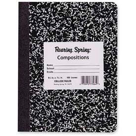 Roaring Spring Hard Cover Comp Book, 7-1/2