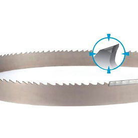 DOALL SAWING PRODUCTS 326-025154.000 DoAll T3P (Triple Chip) Band Saw Blade, 3/4"W, .035 thick/gauge, 3 TPI image.