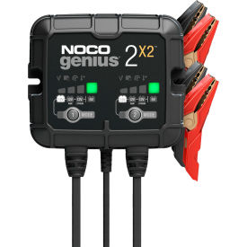 The Noco Company GENIUS2X2 NOCO 4A 2-Bank Battery Charger image.