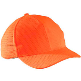 orange ball cap