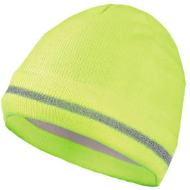Occunomix LUX-KCR-Y-P OccuNomix Hi-Vis Knitted Caps Hi-Vis Yellow, LUX-KCR-Y-P image.