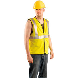 OccuNomix Premium Flame Resistant Vest Hi-Vis Yellow, XL, LUX-SSGC/FR-YXL OccuNomix Premium Flame Resistant Vest Hi-Vis Yellow, XL, LUX-SSGC/FR-YXL