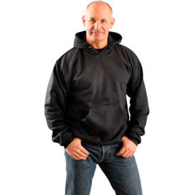 Occunomix LUX-SWTFR-N3X OccuNomix Premium Flame Resistant Pull-Over Hoodie Navy, 3XL, LUX-SWTFR-N3X image.