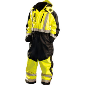 Occunomix SP-CVL-BY2X OccuNomix Speed Collection Premium Cold Weather Coverall Hi-Viz Yellow, 2XL, SP-CVL-BY2X image.