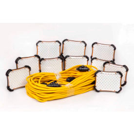 Southwire Company 97132 CEP 97132, 100 18/2 SJTW LED String Light image.