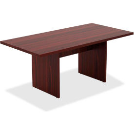 Lorell 34340 Lorell® 72" Rectangular Conference Table - Mahogany - Chateau Series image.