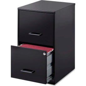 File Cabinets Vertical Lorell 174 18 Quot Deep 2 Drawer