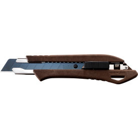 OLFA® 18mm WD-AL Wood Composite Auto Lock Utility Knife Brown 
