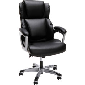 OFM Essentials Series Ergonomic Executive Bonded Leather Office Chair - Black