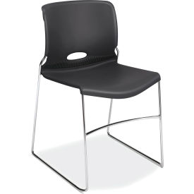 Hon Company HON4041LA  HON® Stacking Guest Chair - Lava Shell - 4 Pack - Olson Series image.