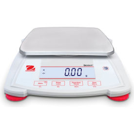 Ohaus Corporation 30253022 Ohaus® Scout® SPX1202 Electronic Portable Balance with LCD Display, 1200g x 0.01g image.