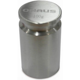 Ohaus Corporation 80850124 Ohaus® 100g Cylindrical Weight Stainless Steel ASTM Class 6 image.