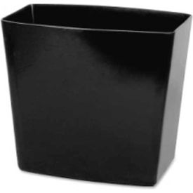 Officemate International 22262 Officemate Waste Container 20 Quart Capacity Black image.