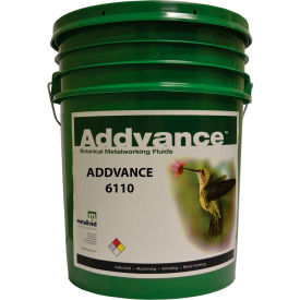 Metalloid ADDVANCE 6110-5Gal ADDVANCE 6110 Metal Forming Lubricant - 5 Gallon Pail image.