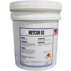 Metalloid METCOR 52-5Gal METCOR 52 Corrosion Inhibitor - 5 Gallon Pail image.