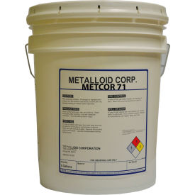 Metalloid METCOR 71-5Gal Metcor 71 Botanical Based Corrosion Preventative - 5 Gallon Pail image.