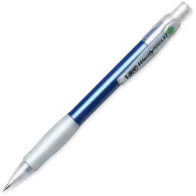 Bic® Velocity Mechanical Pencil Refillable Rubber Grip 0.7mm Blue Barrel Dozen