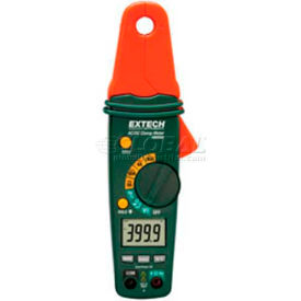 80A Mini AC/DC Clamp Meter Small diameter elongated jaw view 2