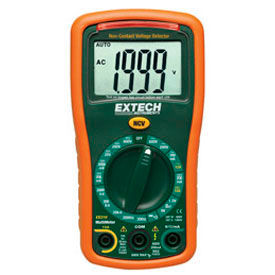 Extech Mini Manual Ranging MultiMeter + Voltage Detector view 2
