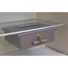 Omnimed Inc. 183025D Omnimed® 183025D Medium Aluminum Refrigerator Lock Box with Keyed Differently Lock image.