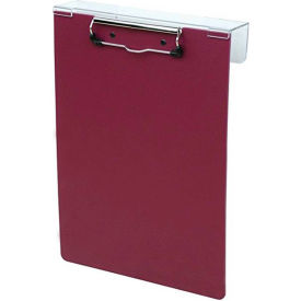 Omnimed® Poly Overbed Clipboard, 9"W x 12-7/8"H, Burgundy Omnimed® Poly Overbed Clipboard, 9"W x 12-7/8"H, Burgundy