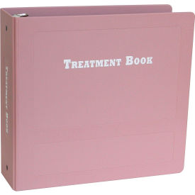 Omnimed Inc. 205030 Omnimed® 2-1/2" Treatment Book Binder, Side Open, Mauve image.