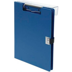 Omnimed Inc. 205603-BL Omnimed® Overbed Covered Poly Clipboard, 10"W x 13"H, Blue image.