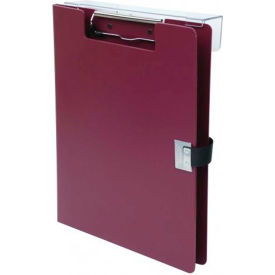 Omnimed Inc. 205603-BU Omnimed® Overbed Covered Poly Clipboard, 10"W x 13"H, Burgundy image.