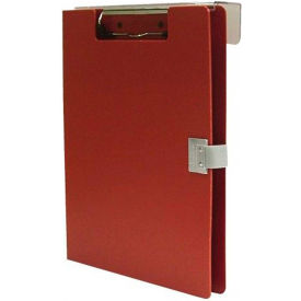 Omnimed Inc. 205603-RD Omnimed® Overbed Covered Poly Clipboard, 10"W x 13"H, Red image.