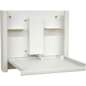 Omnimed Inc. 291508 Omnimed® Mini Wall Desk, Powder Coated Steel, White image.