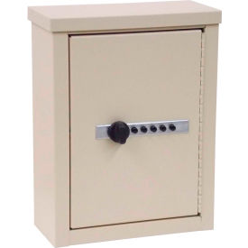Omnimed Inc. 291609COMB-BG Wall Storage Cabinet W/ Combo Lock - Beige image.