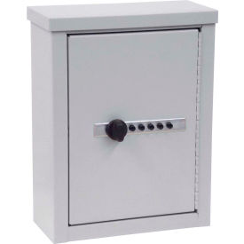 Omnimed Inc. 291609COMB-LG Wall Storage Cabinet W/ Combo Lock - Light Grey image.
